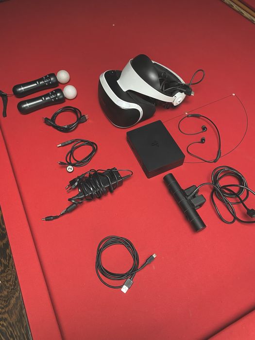 PlayStation VR PS4 Completo (Câmara + Move) – Tudo Incluído