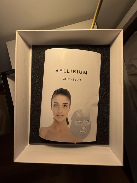 Máscara Led Bellirium + Ampolas de tratamento