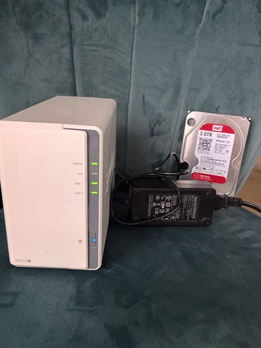 Serwer plików synology DS215J dysk sieciowy