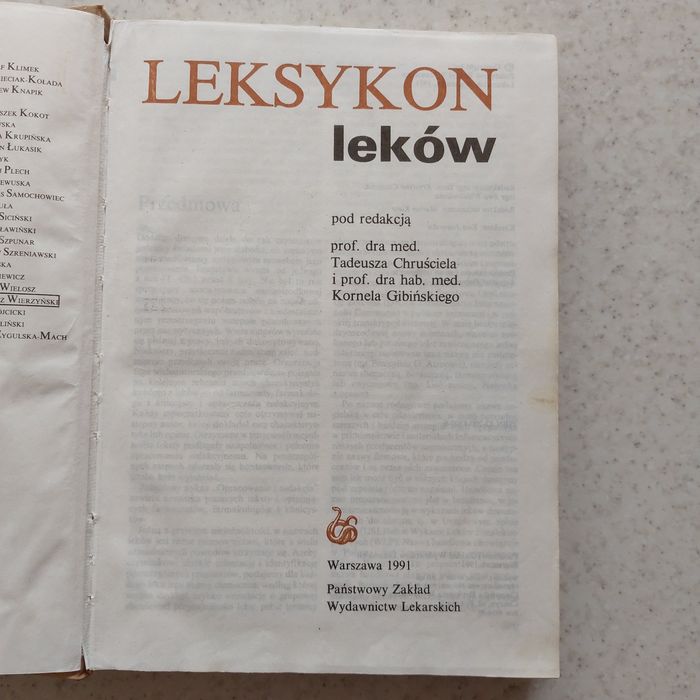Leksykon leków w twardej oprawie