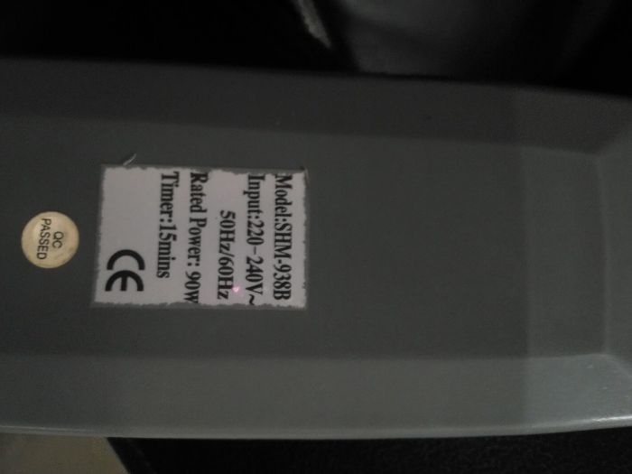 Poltrona Massagem + Sistema de Ar (Não liga). Nova + de 1000€