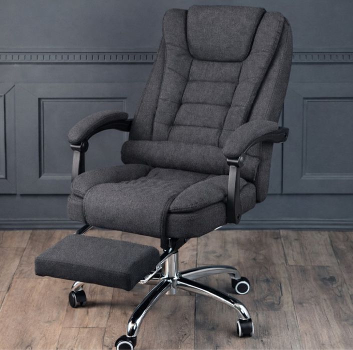 ОФІСНЕ КРІСЛО нове ‼️ з підставкою новое офисное кресло