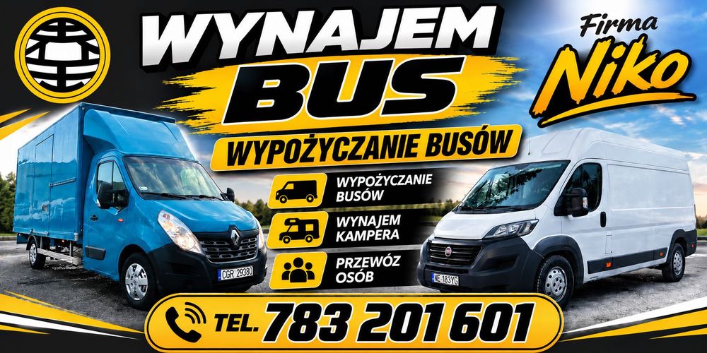 Wynajem busa blaszak kontener 120 zł