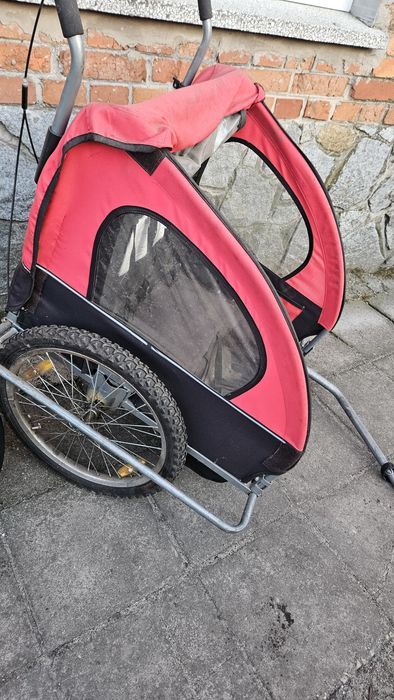 Przyczepka rowerowa 2-osobowa