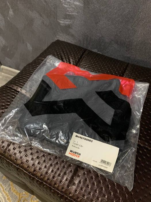 Футболка wurth чорно оригінал