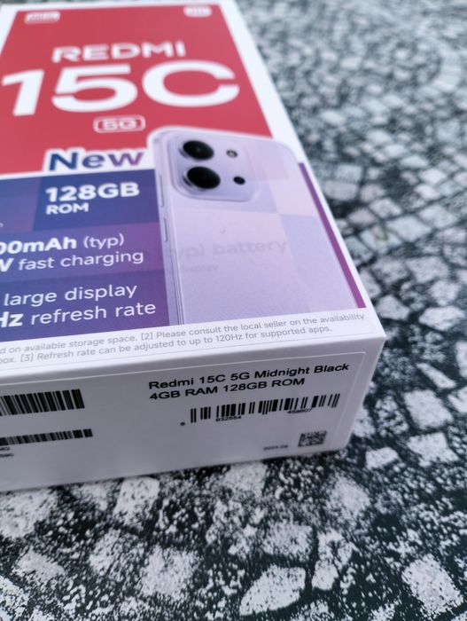 Redmi 15c 5g NOWY w pudełku nie otwierany.