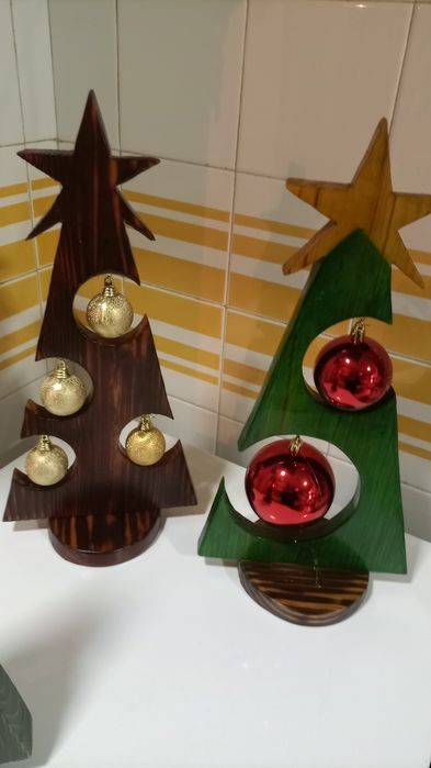 árvores de natal + pianha