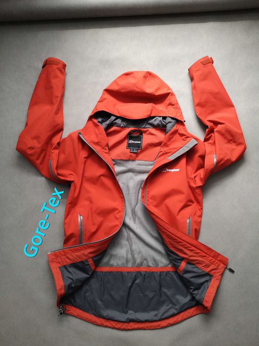 = Berghaus Ridgemaster GORE-TEX kurtka S = kolor CEGLASTY przepiękna =