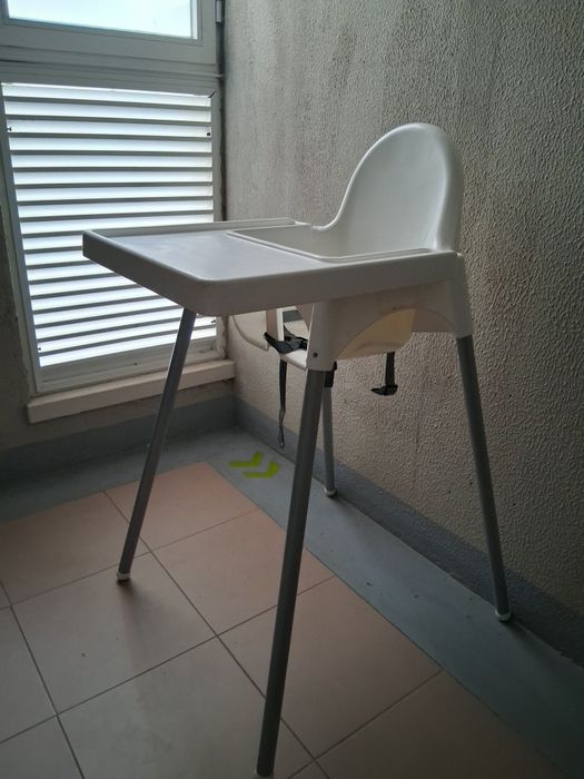 Cadeira Alta Criança c/ Tabuleiro e Almofada Apoio e Capa - IKEA