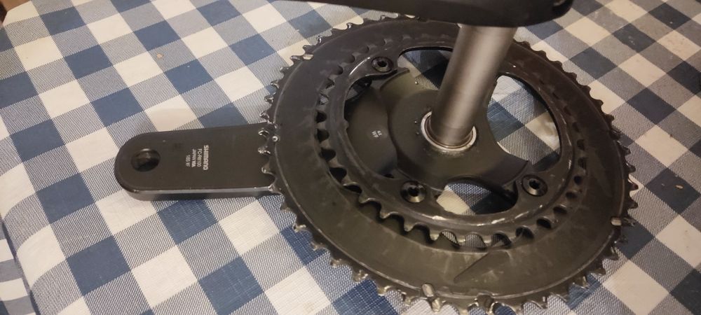 Pedaleira ultegra 12s 52/36 craks165