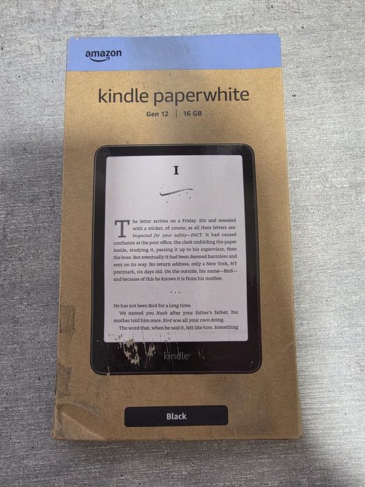 Kindle Paperwhite. 2025. 12 пок. 16Гб. Новий. Чорний. Гарантія
