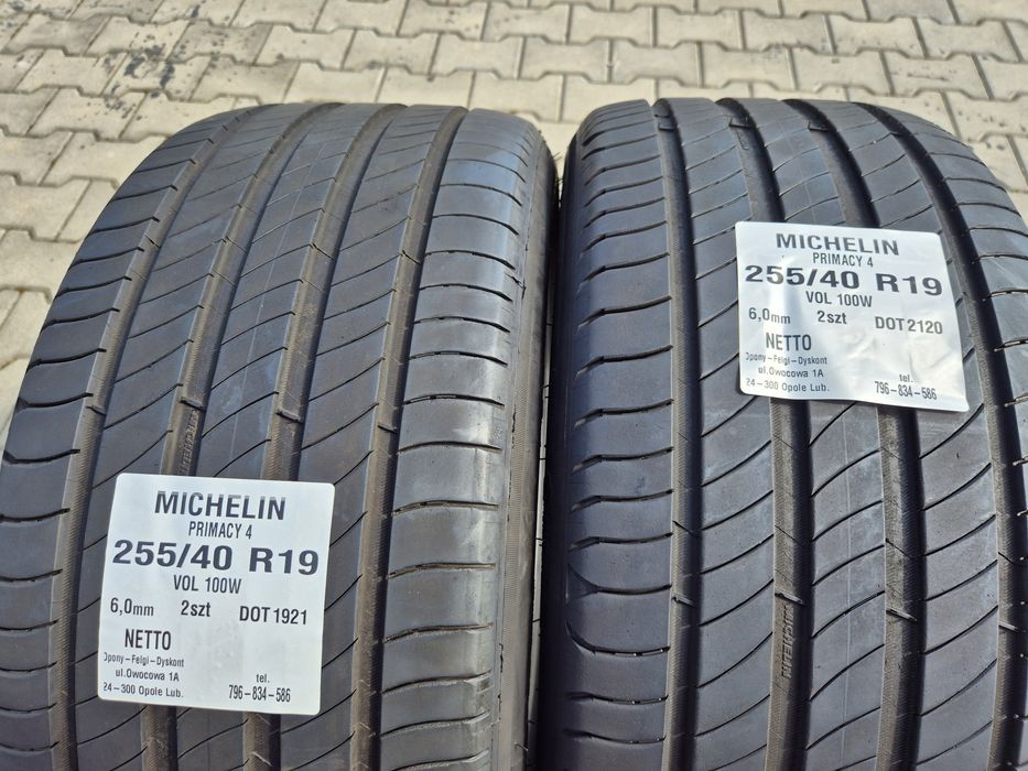 Opony Michelin 255 40 R19