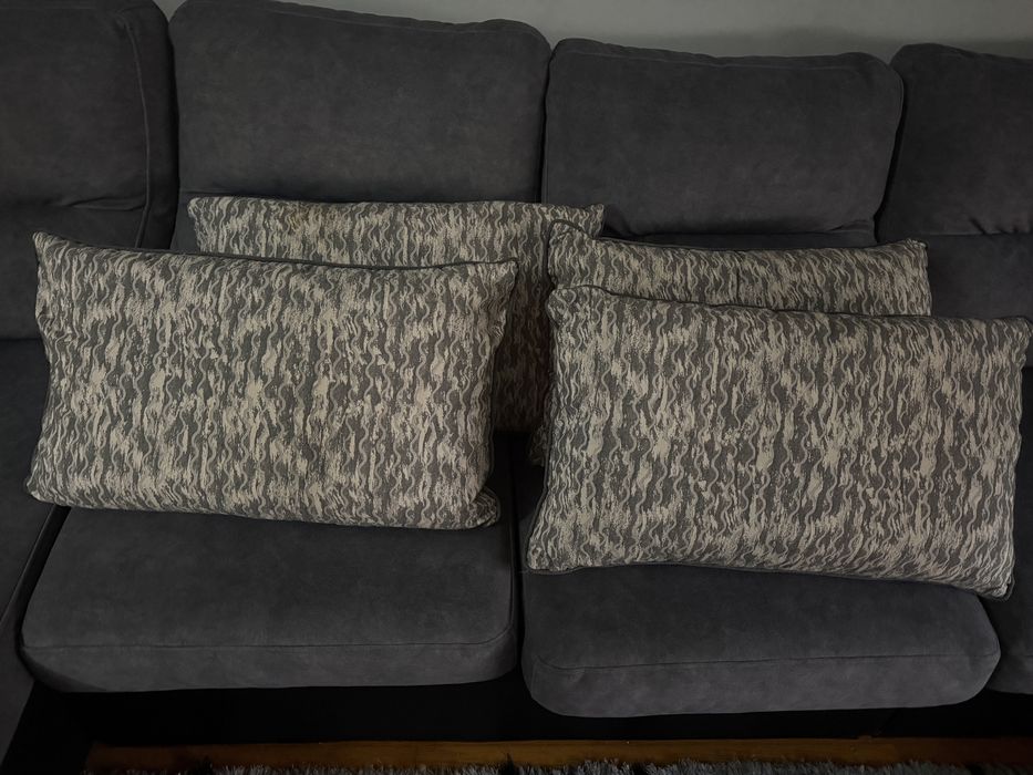 Almofadas com 2 tonalidades