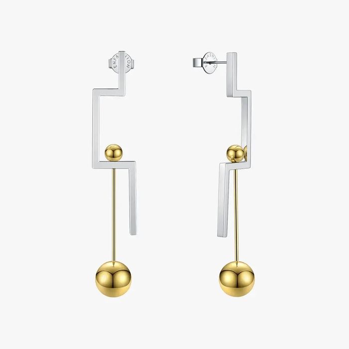 Сережки медицинське золото