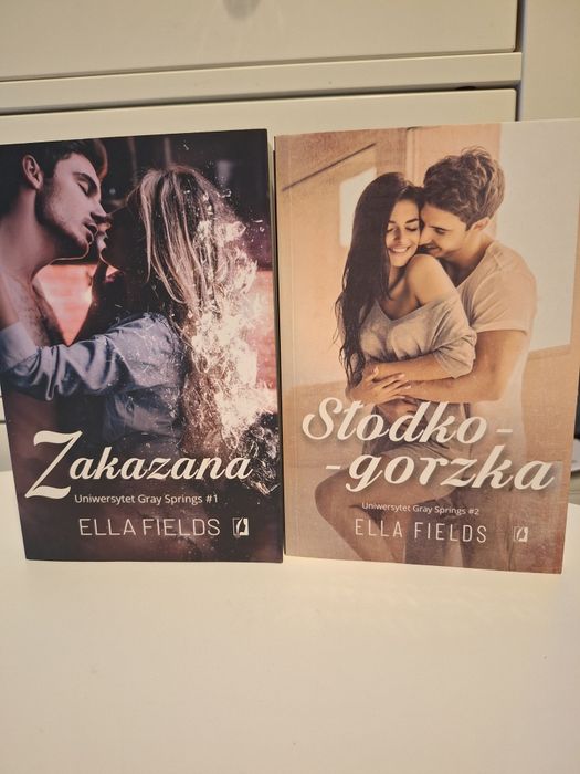 2 nowe książki Ella Fields Uniwersytet Gray Springs: Zakazana i Słodko