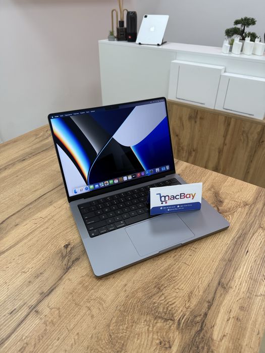 14” MacBook Pro 2021 SpaceGray - M1PRO/16GB/512GB- Батарея 90% - Гарантія