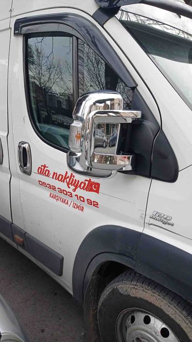 Хром накладки на дзеркала Ducato /Boxer /jumper. 2шт. Туреччина