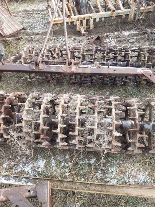 Каток кільчато-шпоровий ККШ-6ПМ. Ширина захвату - 6 м