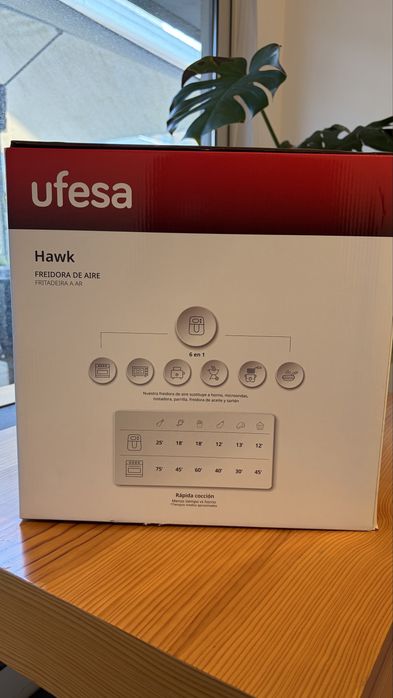 Air Fryer Ufesa Hawk XL – 6 litros - NOVA
