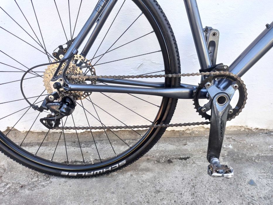 Rower gravel przełaj Everest Adventure koła 28 tarczówki XL 180-205 cm