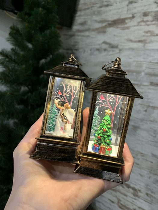 Новорічні ліхтарики, декор, нічник