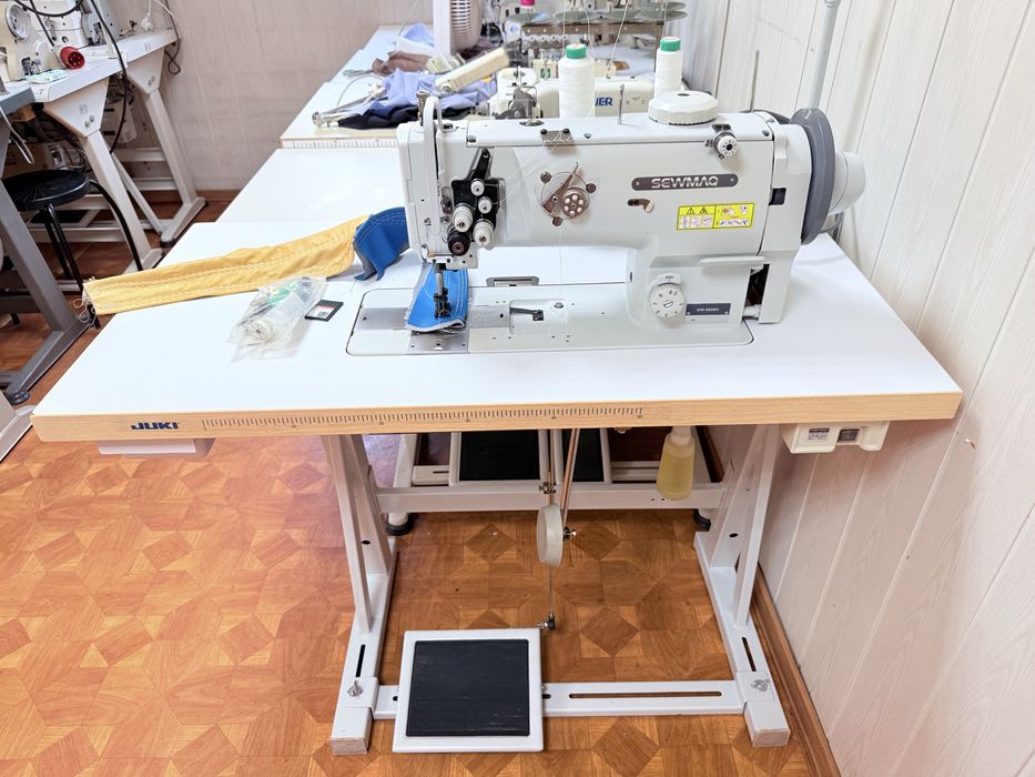 Dwuigłówka Sewmaq SW4520H (Juki) potrójny transport rozstaw 6,4mm 230V