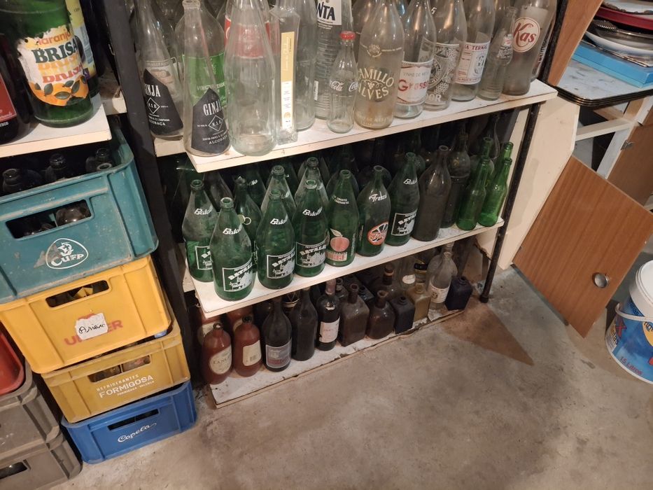 Garrafas antigas, rical, sepol etc etc