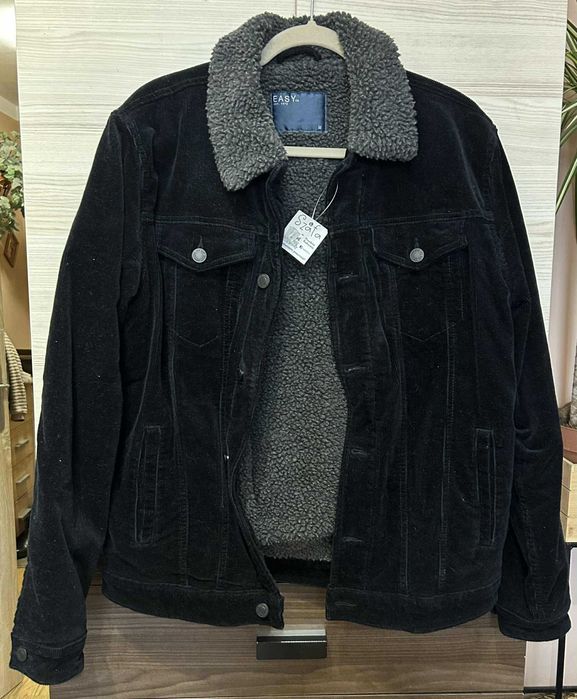 Kurtka pilotka czarna rozmiar M stan idealny, z metką EASY