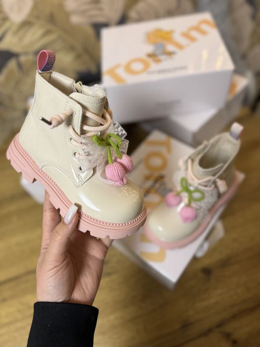 Демі черевики , для дівчинки , 27-32 , Томм , весна , ботинки
