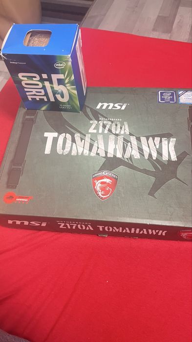 Zestaw MSI Z170A TOMAHAWK + Intel I5-6600