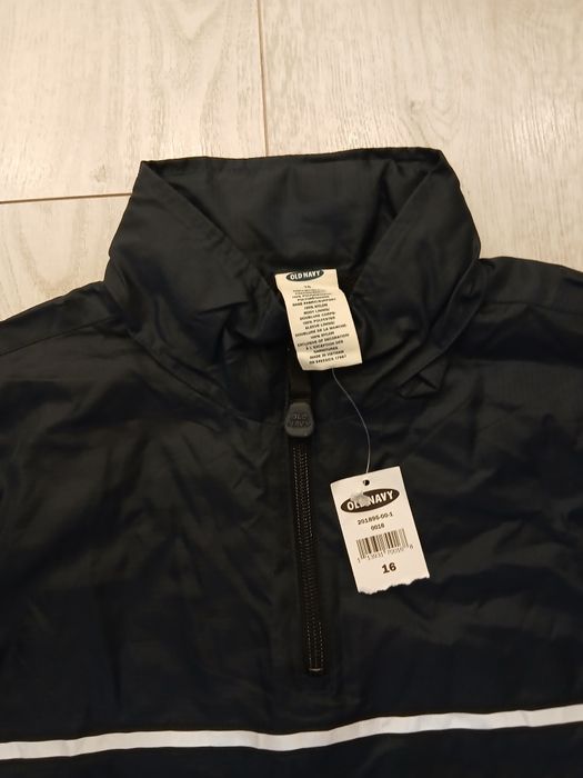 Old Navy kurtka wiatrówka L ciemno granatowa