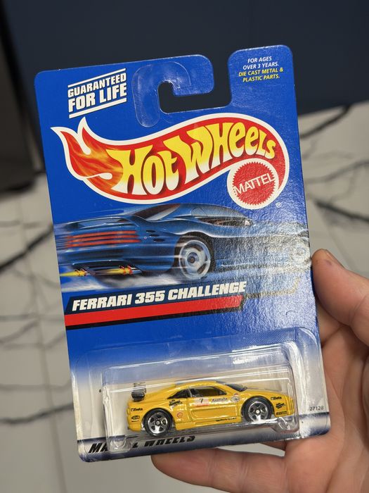 Hot Wheels Ferrari 355 Challenge Shell Magneti Marelli  26 lat prtktr