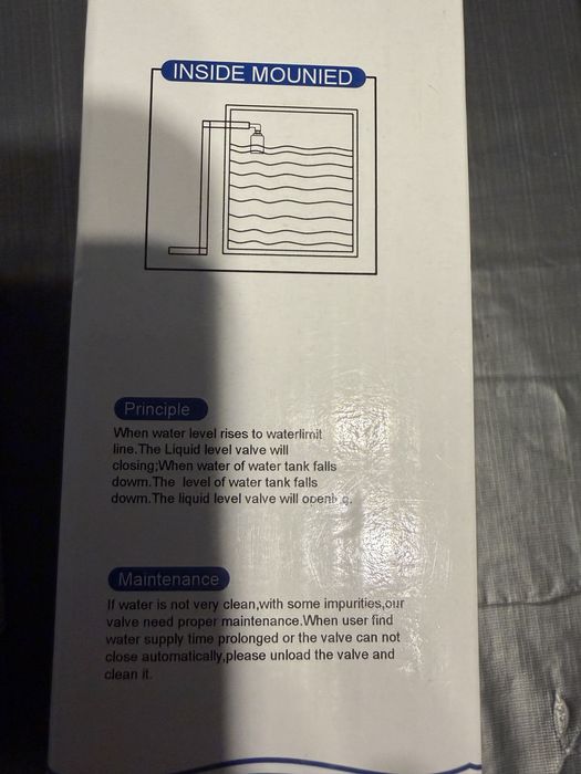 automatyczny zawór pływakowy