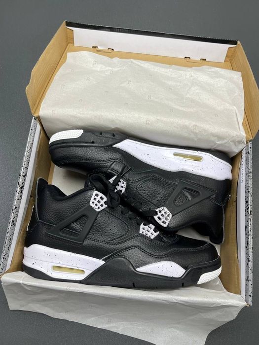Air Jordan 4 Retro ‘Black Oreo’ meskie buty 40-45 sneakersy trampki