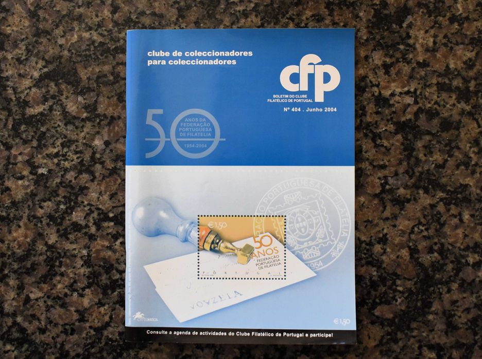 Boletim do Clube Filatélico de Portugal Nº 404 (Junho 2004)