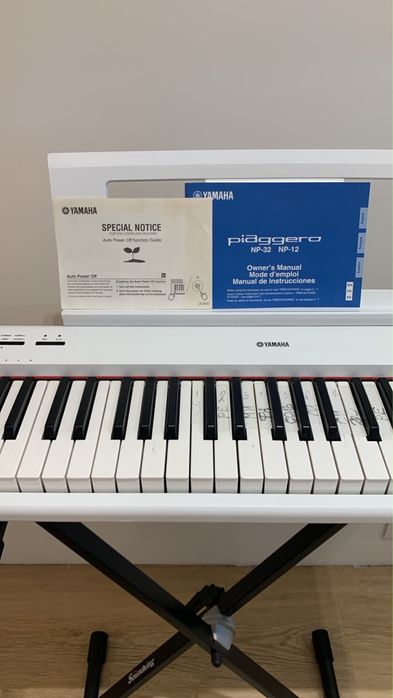 Синтезатор Yamaha NP-12WH