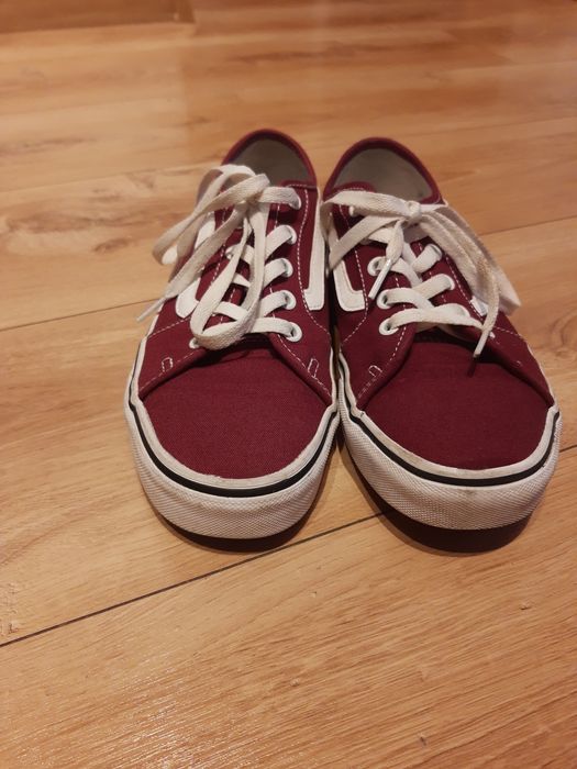 Bordowe buty VANS 38 1/2