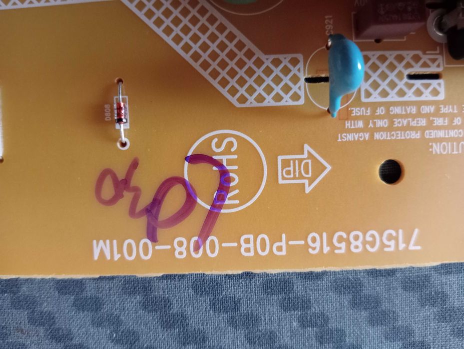 Placa Fonte de alimentação do Monitor Philips 243V7QDSB