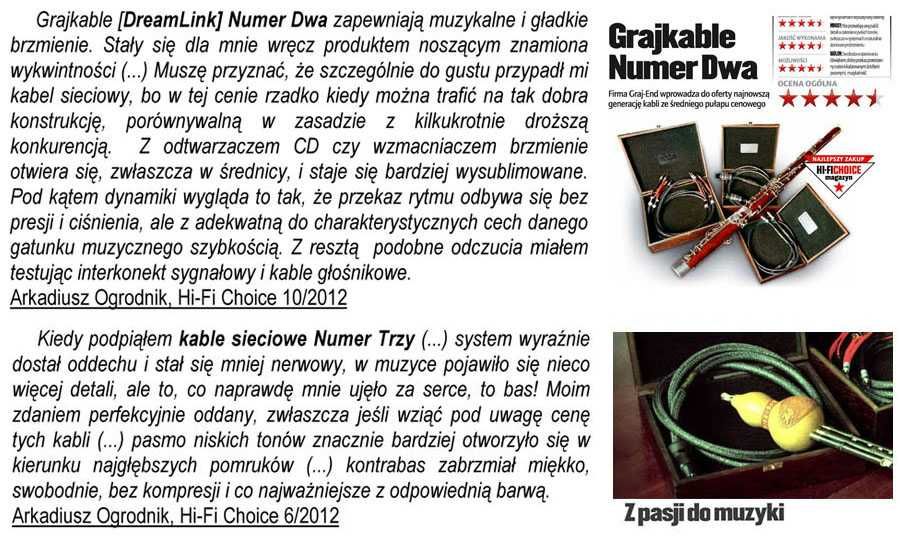 Kabel zasilający Avatar Audio DREAMLINK Nr 2 stary model -40%
