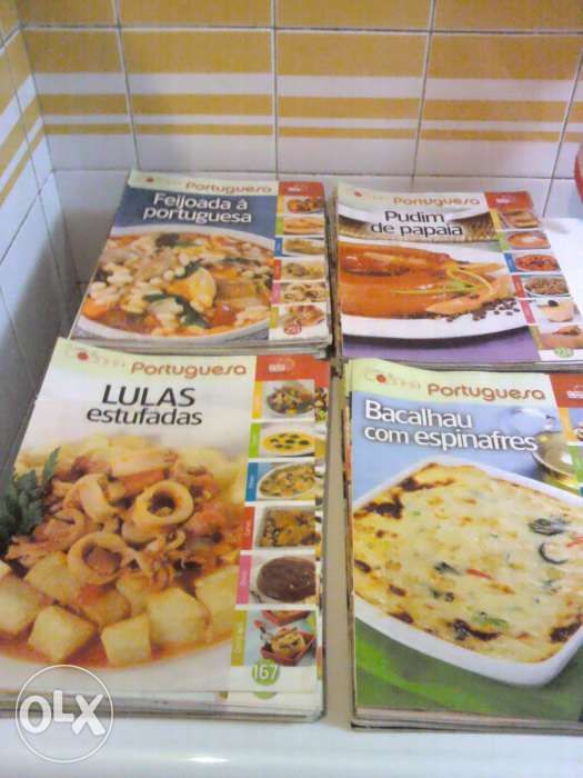 Receitas de culinária total 145 numeros (fascículos)