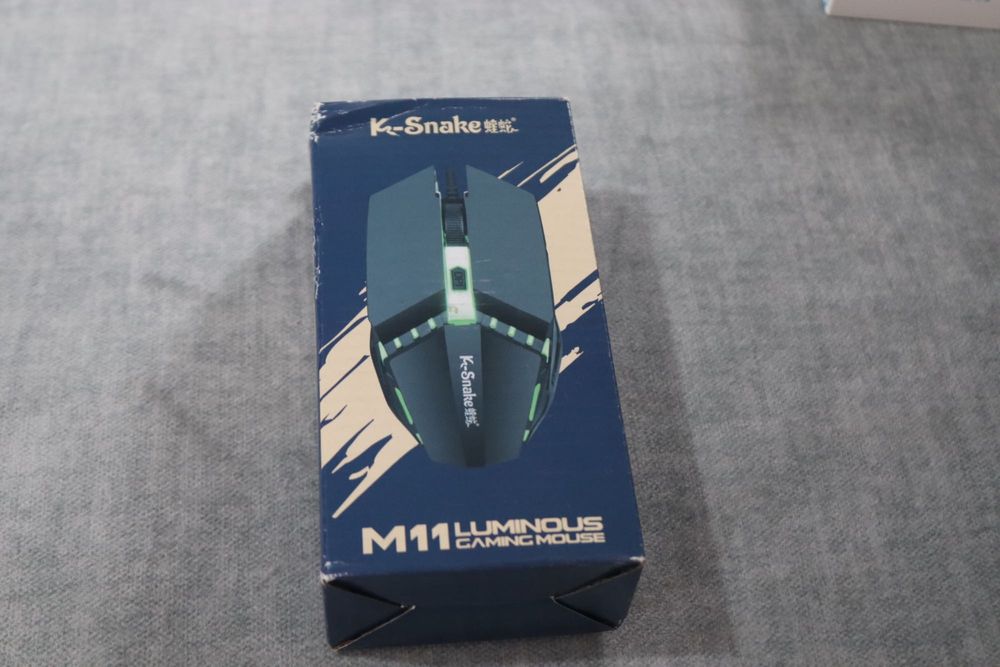 Mouse com LEDs – Design Moderno e Alto Desempenho