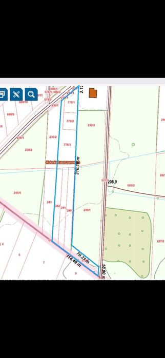 Sprzedam działkę rolno-budowlana w gminie Kleszczòw
