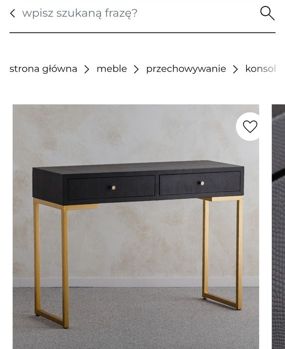 Konsola toaletka Lader Home&you