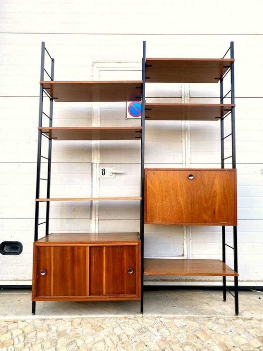 Estante dupla olaio vintage 146comp x 40prof x 2malt.