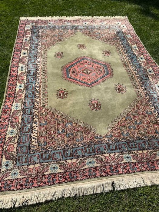 Kaszmirowy wełniany dywan r.tkany Marocco Maroko 290x200 WYPRZEDAŻ -70%