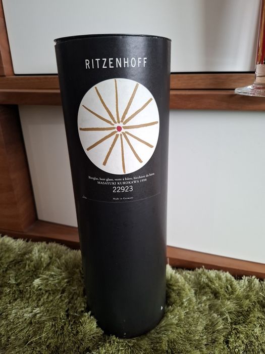Copo de cerveja Ritzenhoff de coleção edição limitada de 1998,
