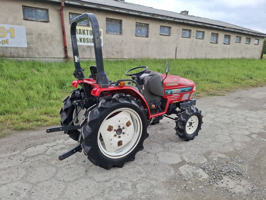 Traktorek japoński Yanmar AF 222 śliczny wspomaganie rewers 22 km