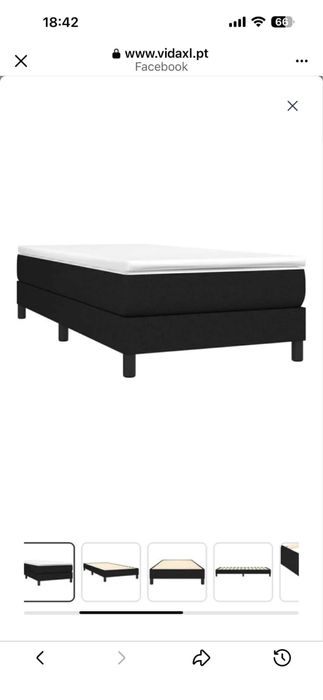 Cama Solteiro 90x200