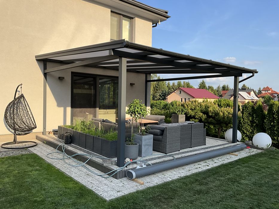 Zadaszenie tarasu, pergola.