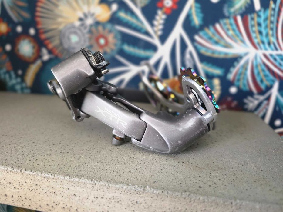 Przerzutka tył Shimano XTR RD-M951 8s biegów/rzędów 3x8 zmodyfikowana